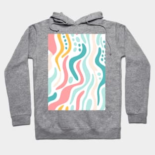 Autumn Nostalgia: Retro Pastel Doodle Delight Hoodie